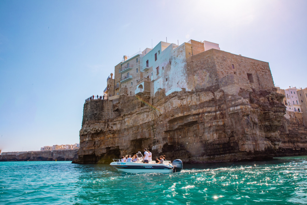 Private 3-Hour Coastal Boat Cruise from Monopoli