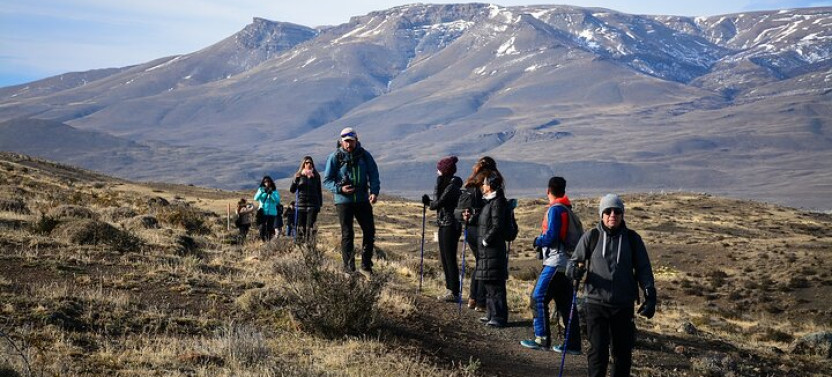 Hiking Porteria Lago Sarmiento from Puerto Natales