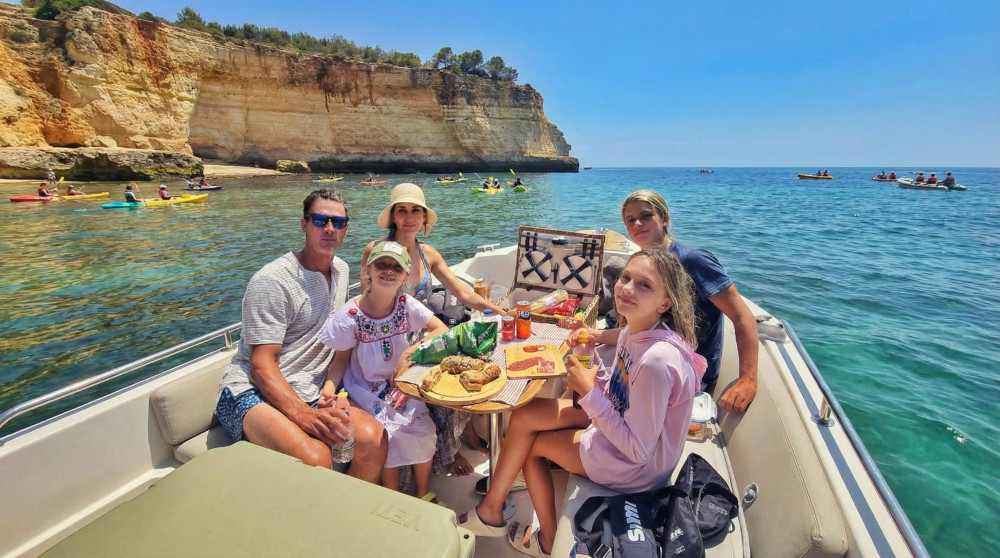 Exclusive Private Boat Tour: Combine Sea Caves and Stop For Lunch