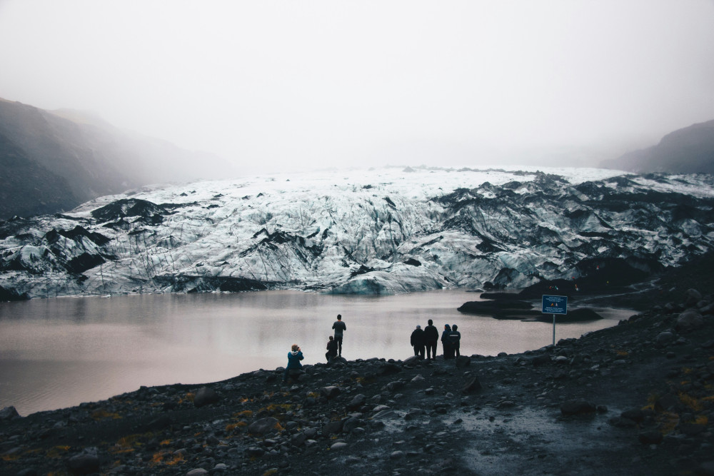 Full-Day South Coast Waterfalls, Black Sand Beach & Glacier Private Tour