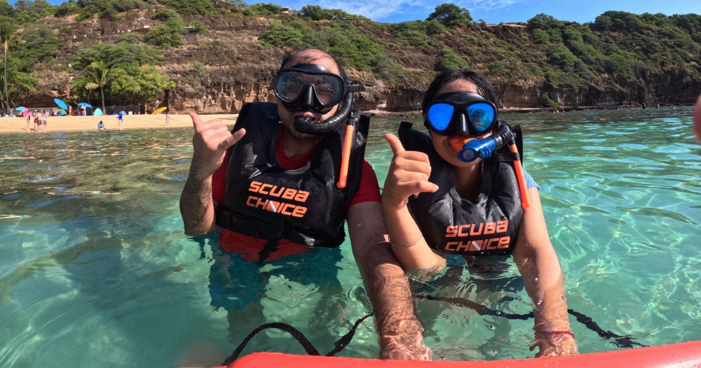 Hanauma Bay Snorkeling Tour with Lessons