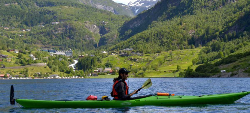 Double Kayak Rental from Geiranger