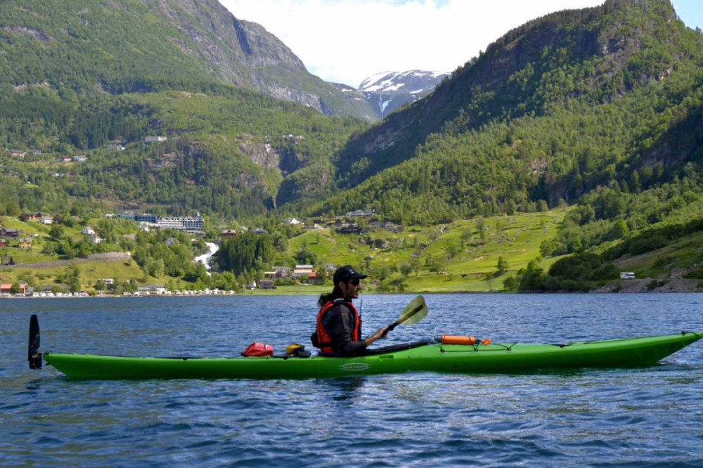 Double Kayak Rental from Geiranger Geiranger Project Expedition