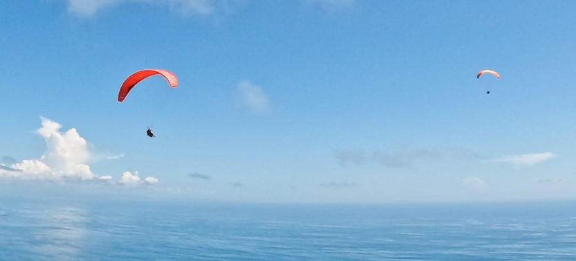 Tandem Paragliding In Jaco