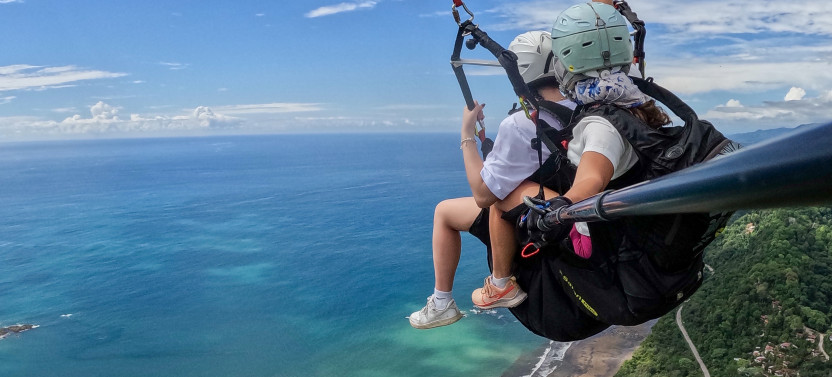 Tandem Paragliding In Dominical