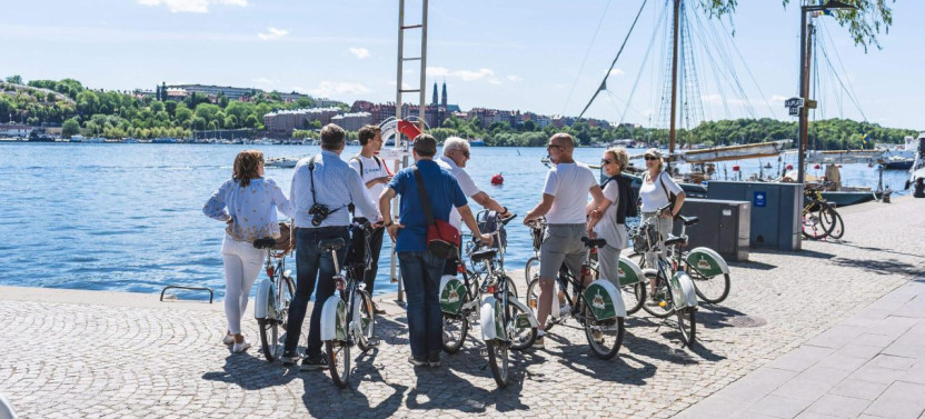 Stockholm’s Urban Treasures Private Bike Tour