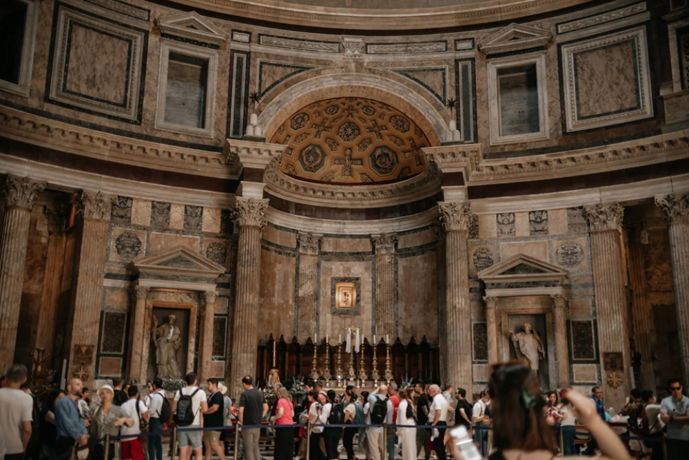 Roman Icons: Pantheon To Castel Sant'Angelo With Panoramic View