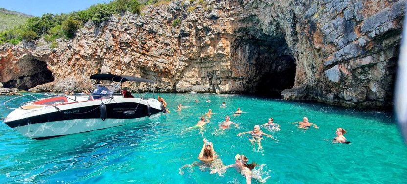 Private Blue Cave Speedboat Experience
