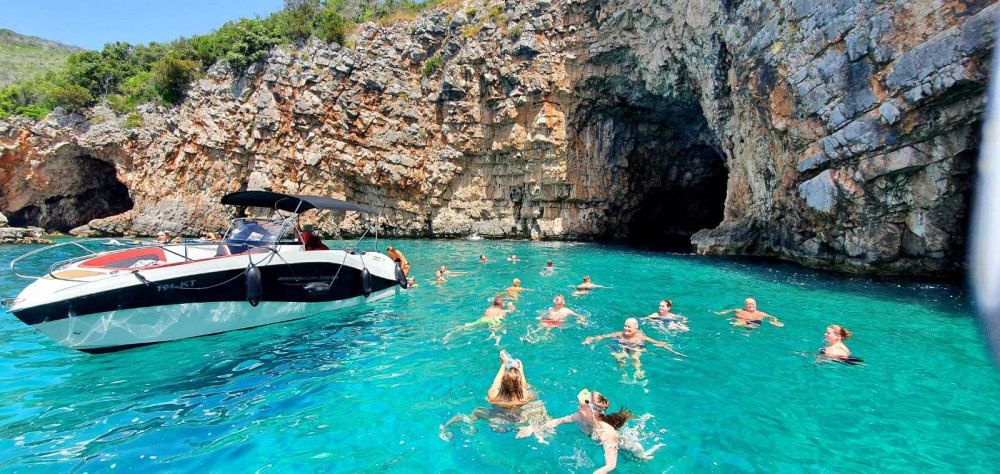 Private Blue Cave Speedboat Experience
