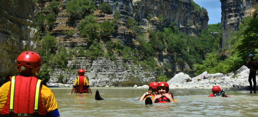 River Hiking in the Osumi Canyons