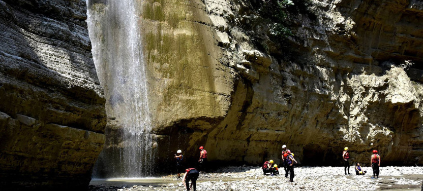 River Hiking in the Osumi Canyons