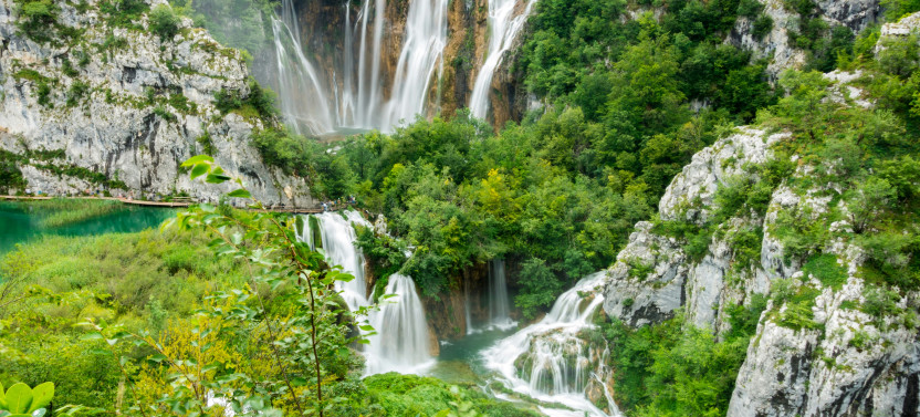 Private Plitvice Lakes from Zagreb to Split
