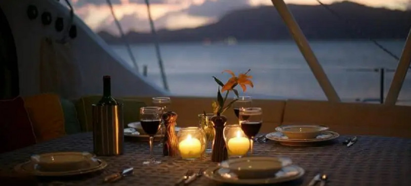 Romantic Sunset with BBQ Dinner at Island