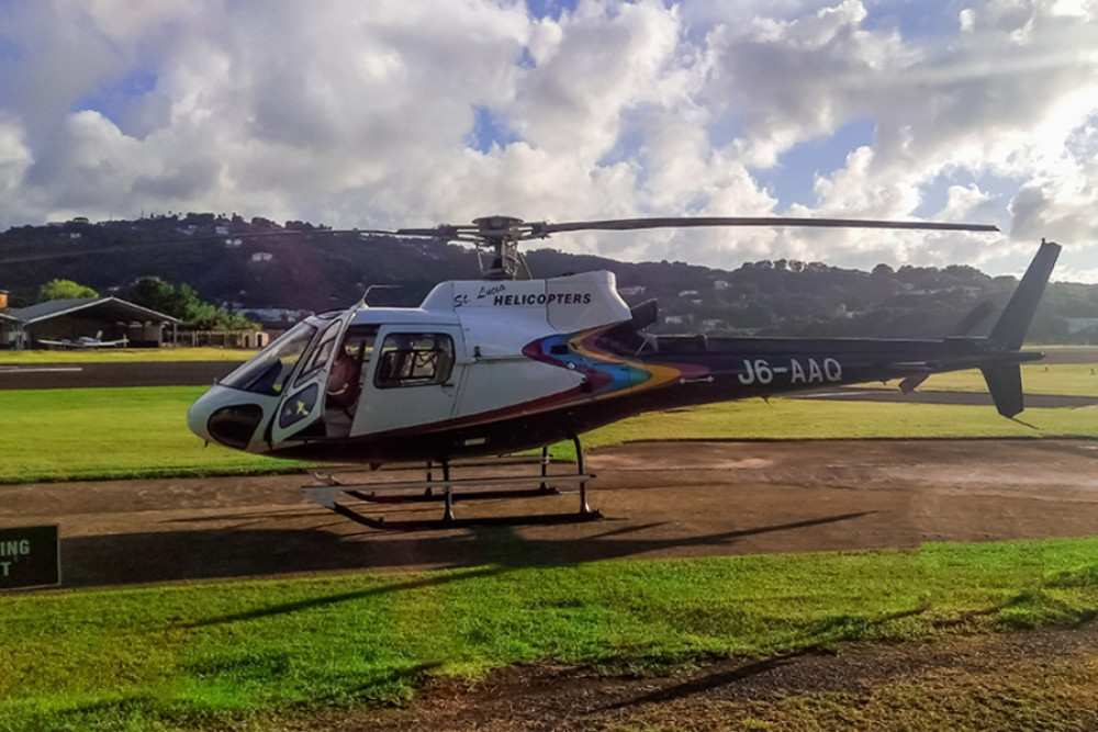 Helicopter Transfer From Uvf – Slu