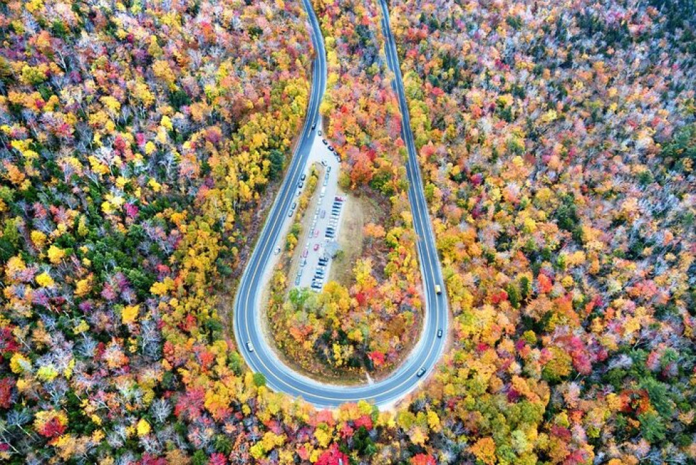 Self-Guided Audio Driving Tour in Kancamagus Highway