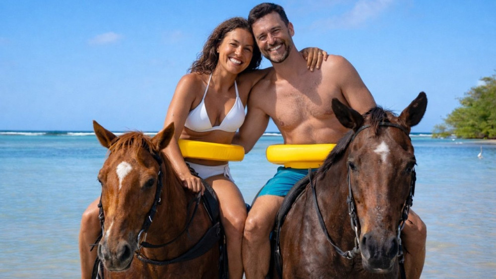 Sunset Horseback Ride & Swim