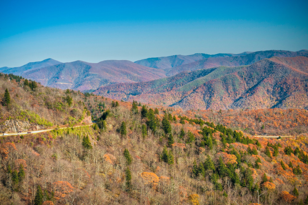 Audio-Guided Driving Tour Along the Blue Ridge Parkway
