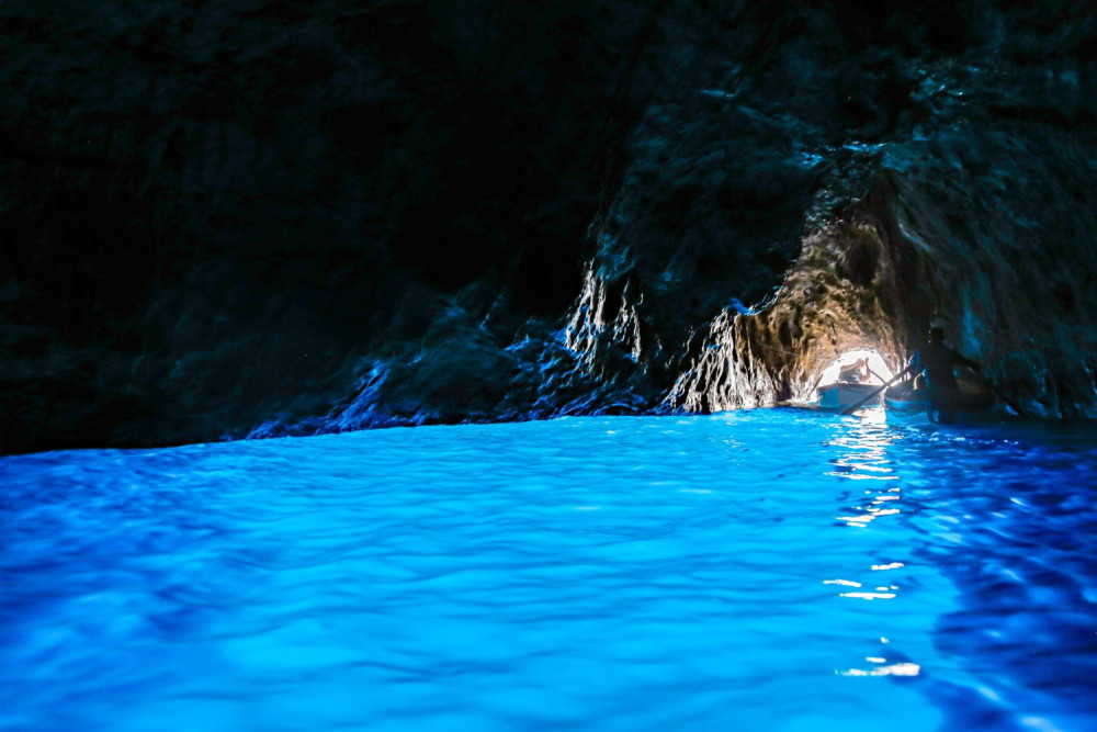 Capri & Anacapri with Blue Grotto from Naples