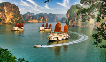 A picture of 5-Day Vietnam Highlights Tour: Danang, Hanoi & Halong Bay Cruise