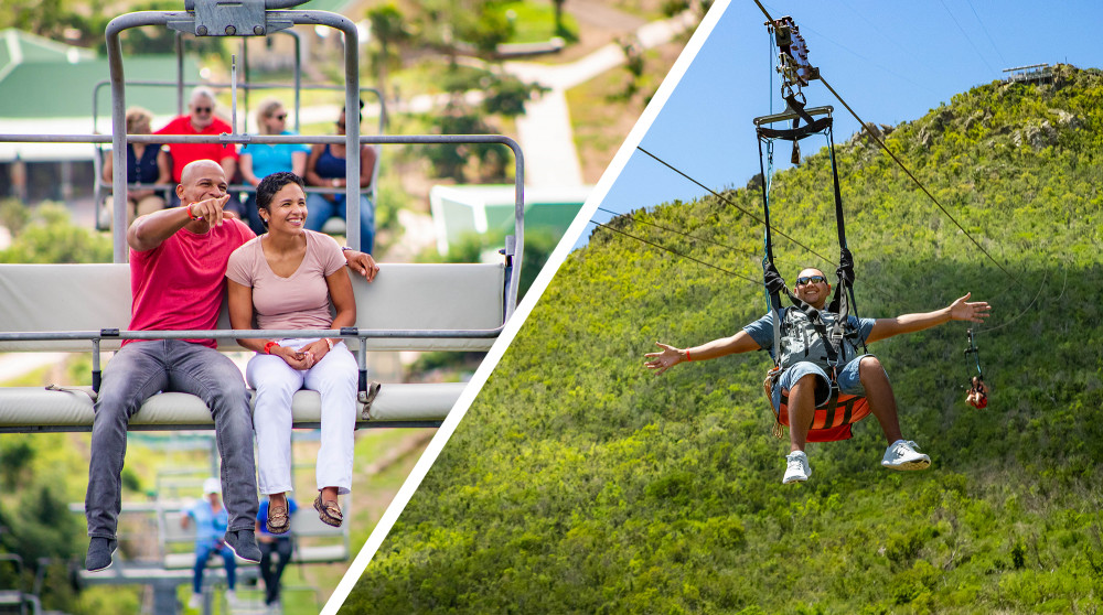 Sky Explorer And Sentry Hill Zip Line Adventure St Maartin