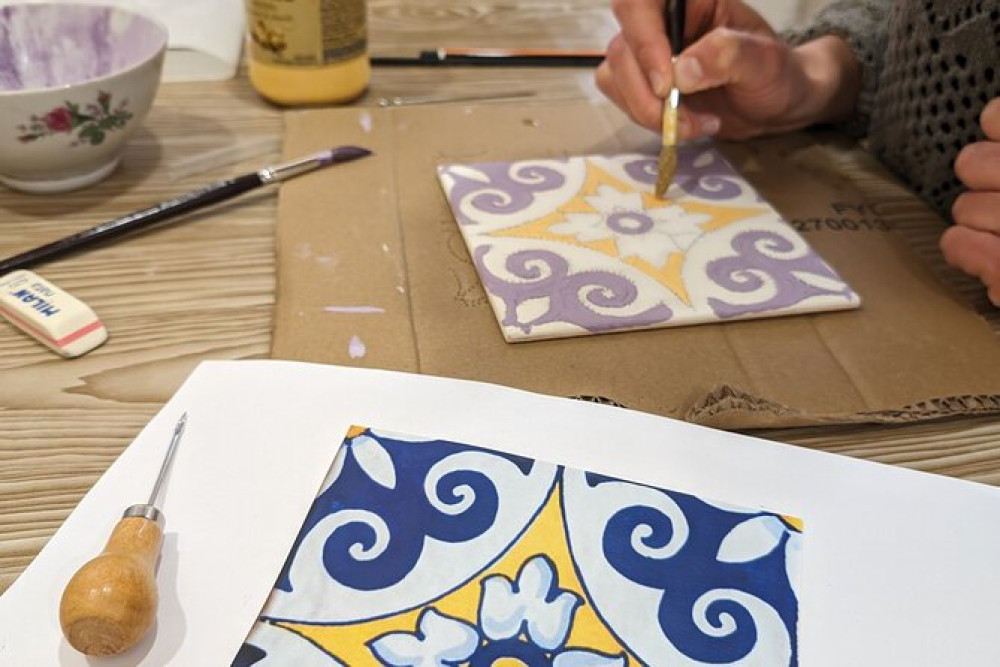The Art of Azulejo: Traditional Tile-Painting Workshop