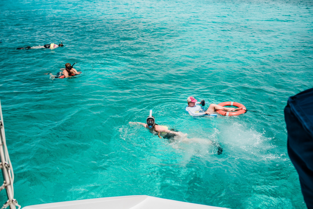 Best of St. John Sail, Sail, Snorkel & Shop from Ritz Carlton St. Thomas
