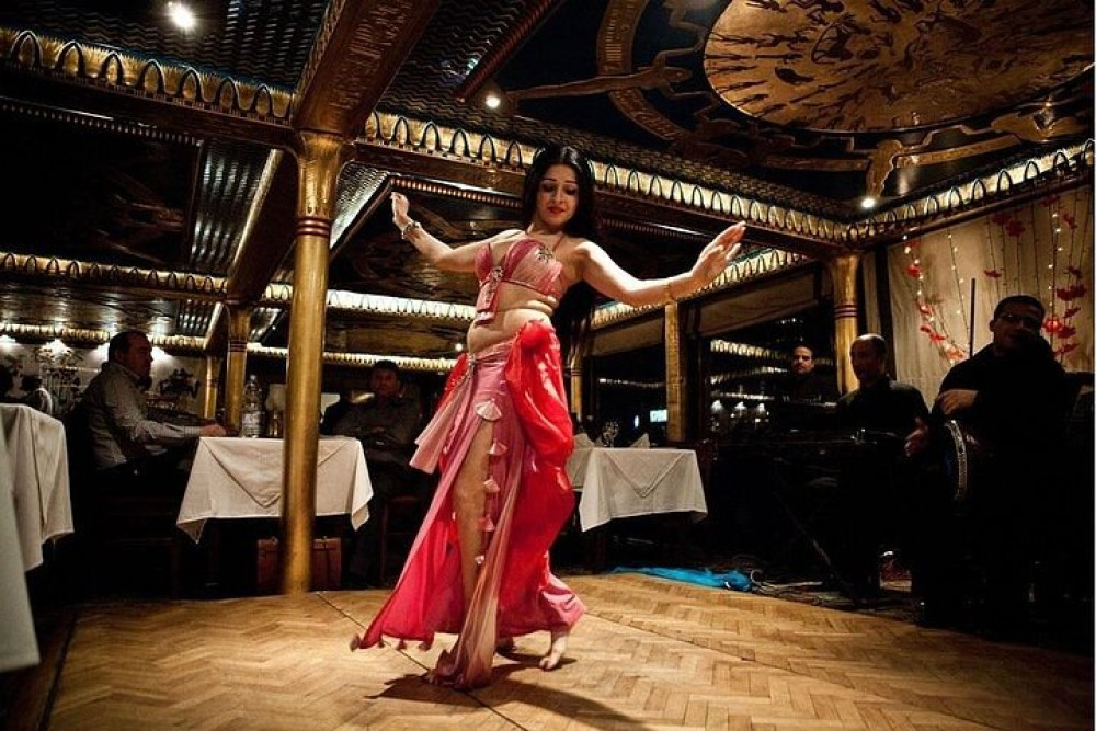 Nile Evening Dinner Cruise with Buffet, Live Shows & Cairo Skyline