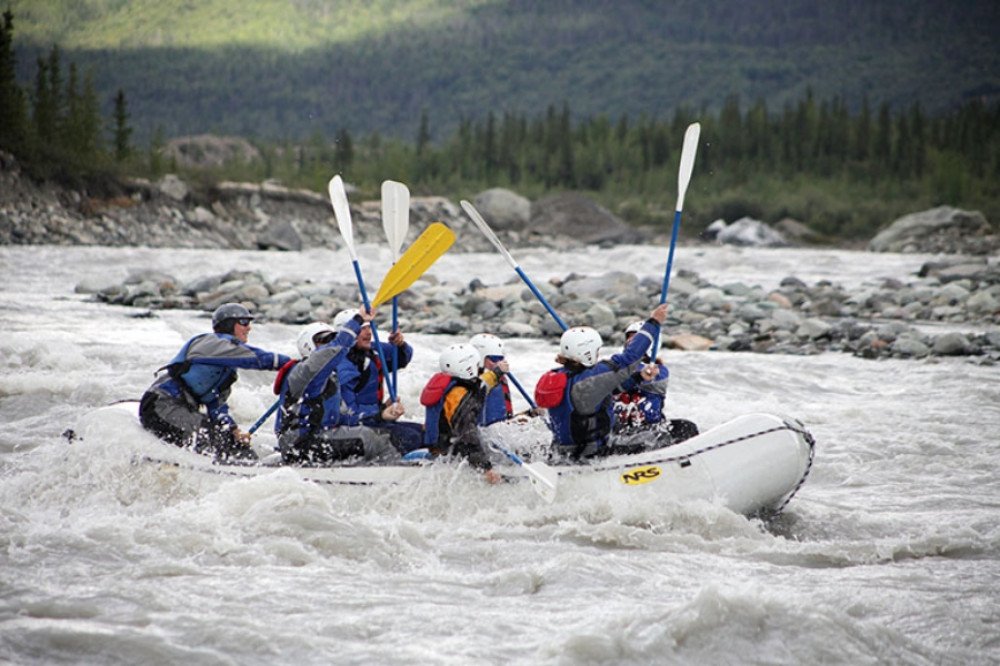 Kennicott Glacier Lake & River Rafting – 4 Hour