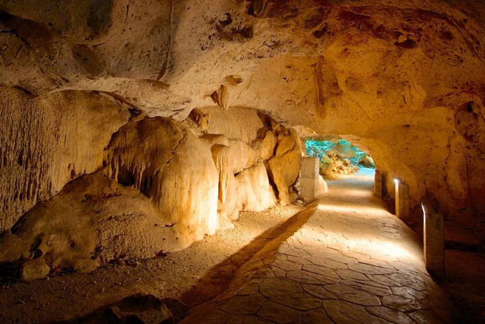 Green Grotto Caves And Dunn's River Falls Guided Tour With Admission