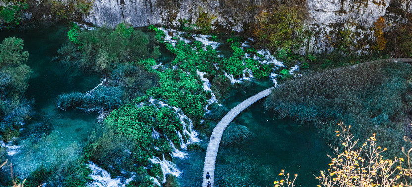 Private Plitvice Lakes from Split to Zagreb