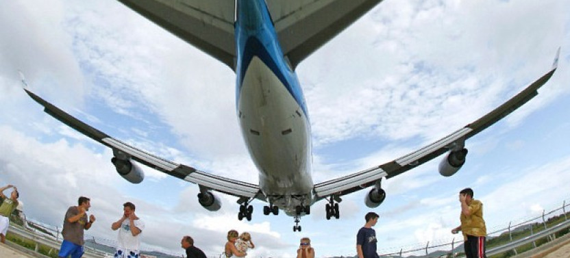 Extreme Plane-Spotting at Maho Beach