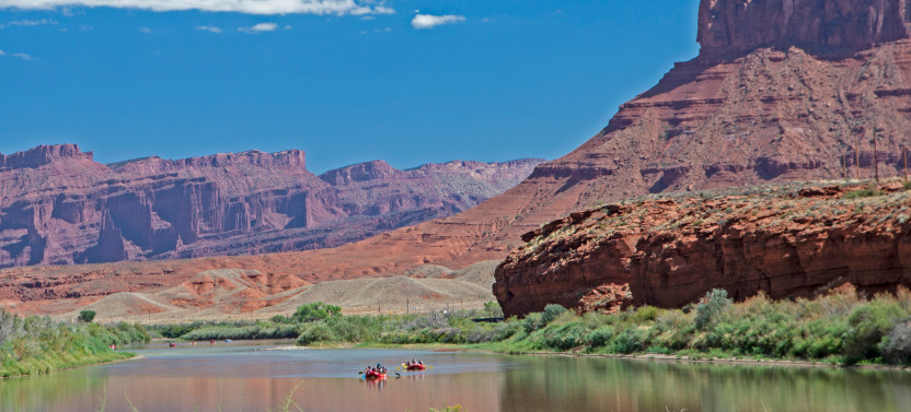 Fisher Towers Half Day Inflatable Kayak 