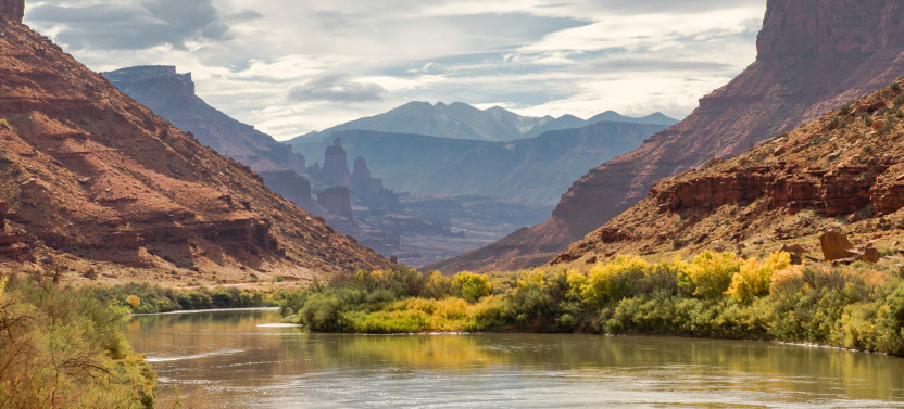 Fisher Towers Full-Day Rafting from Moab