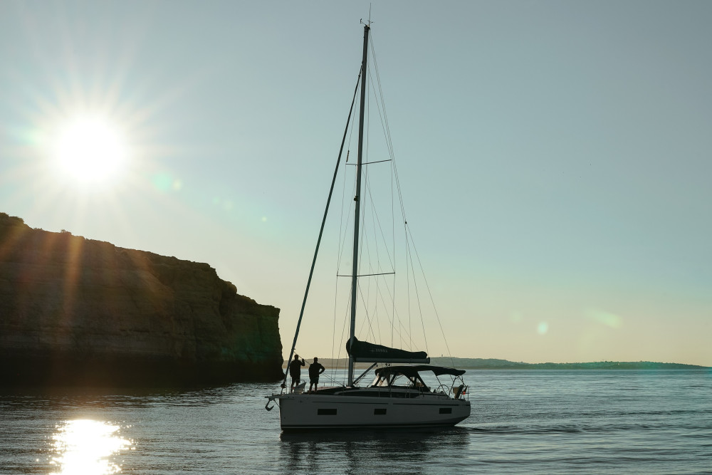 Luxury Sailing Yacht Cruise Along the Algarve Coast from Portimão