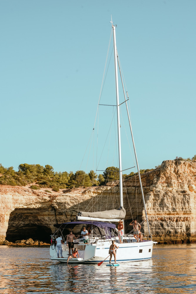 Private Luxury Sunset Sailing Yacht Cruise from Portimão