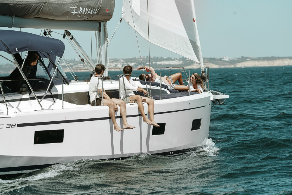 Half-Day Luxury Sailboat Cruise with Swimming Along the Algarve Coast