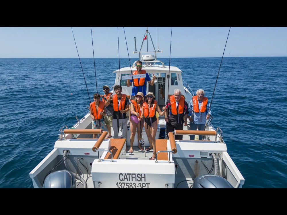 Bottom Fishing Experience off the Coast of Portimão