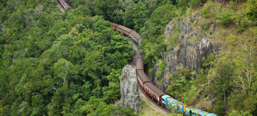 Kuranda: Coach and Scenic Rail (CNS) (11:00 Coach, 3:30 Train)