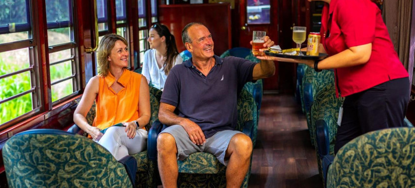 Kuranda: Coach and Scenic Rail Gold Class (CNS) (11:00 Coach, 3:30 Train)