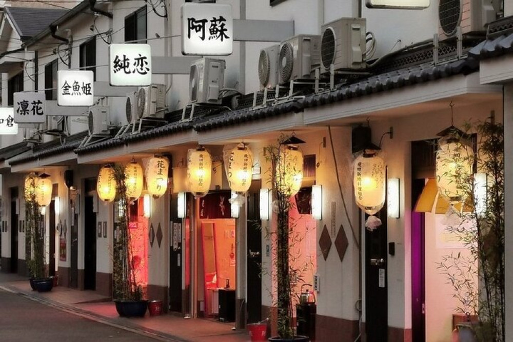 Back Alleys & Red Lights Osaka Tour With Bbq Dinner