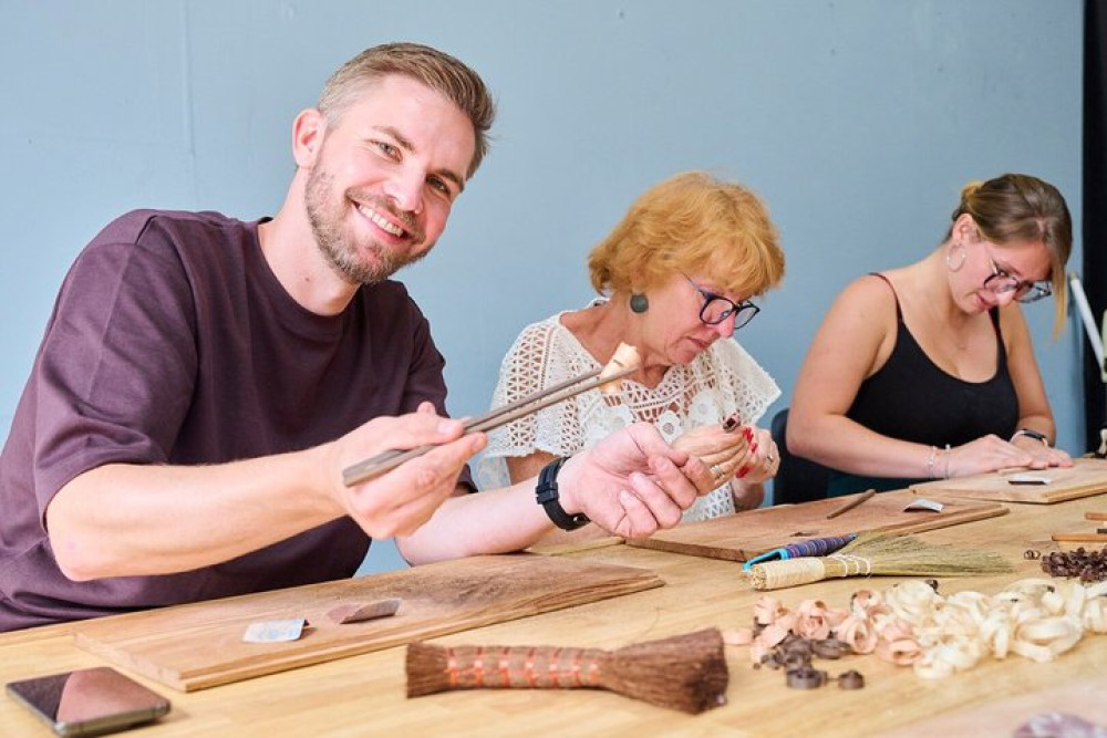 Tokyo Shinjuku Chopstick Making Workshop