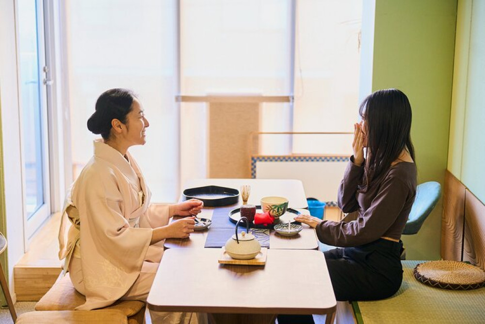 Matcha Tea Ceremony & Japanese Sweets Making