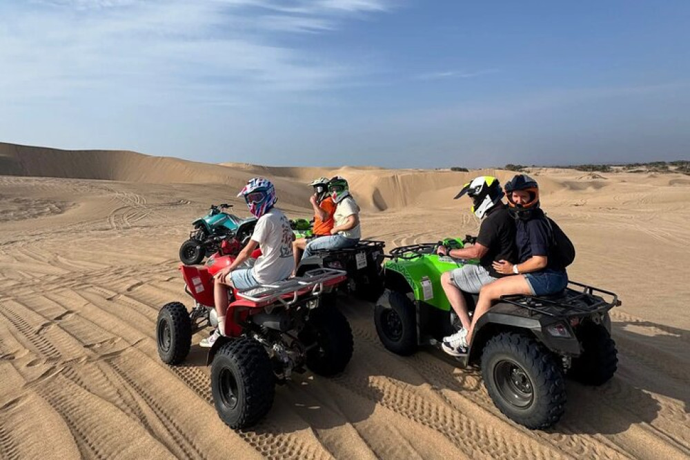3-Hour Quad Biking Adventure with Sea Caves and Village Stop in Essaouira