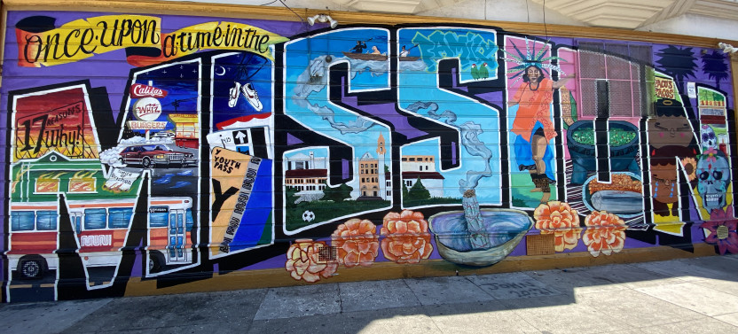 Private Mission District Street Art and Food Tour