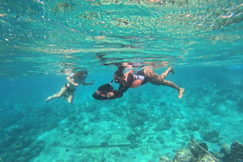 Curacao Reef Sublue Scooters Experience