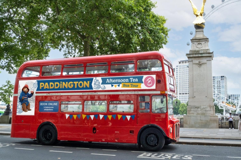 Paddington Afternoon Tea Bus Tour - Top Deck Standard