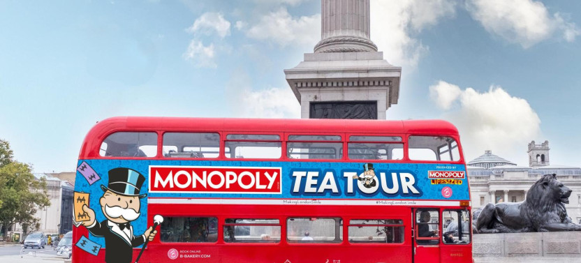 Monopoly Tea Tour - Top Deck Standard