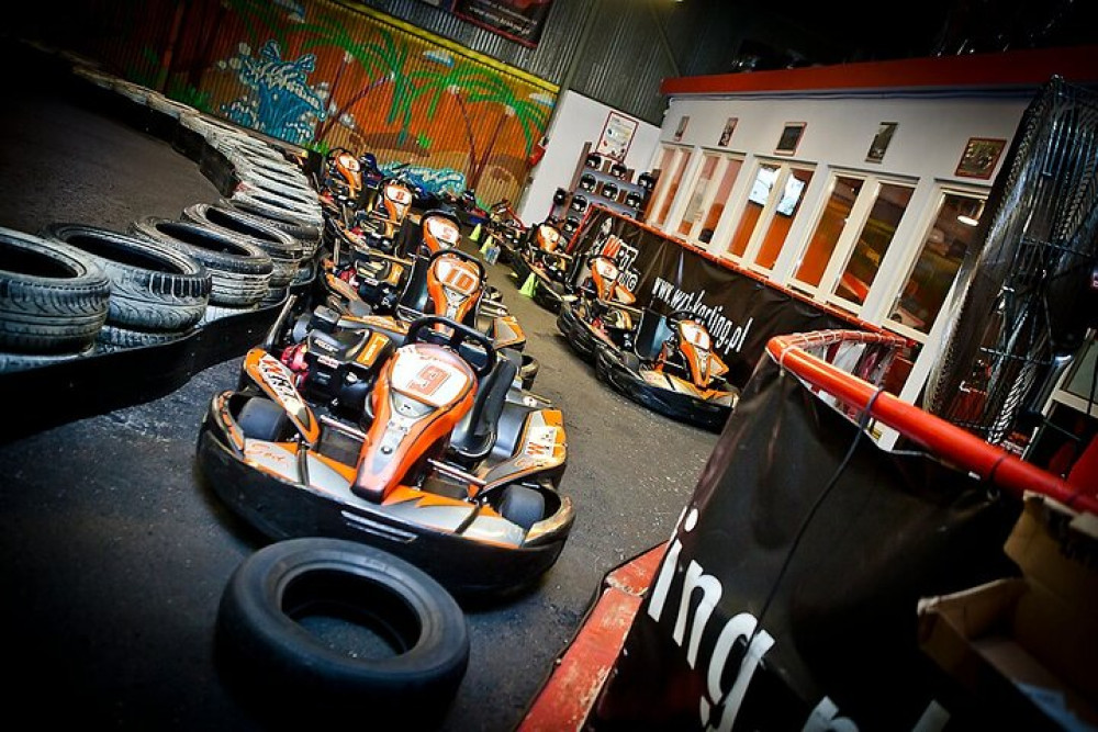 Go Karting Experience With Pizza And Drinks In Krakow