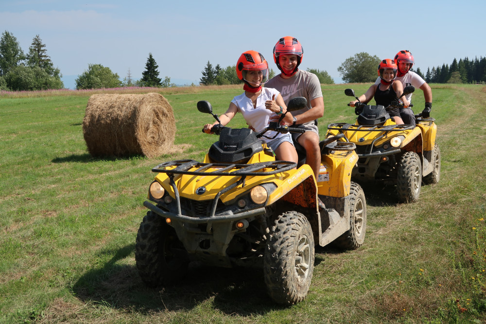 Krakow/ KryspinÓw : Extreme Quad Bike Tour