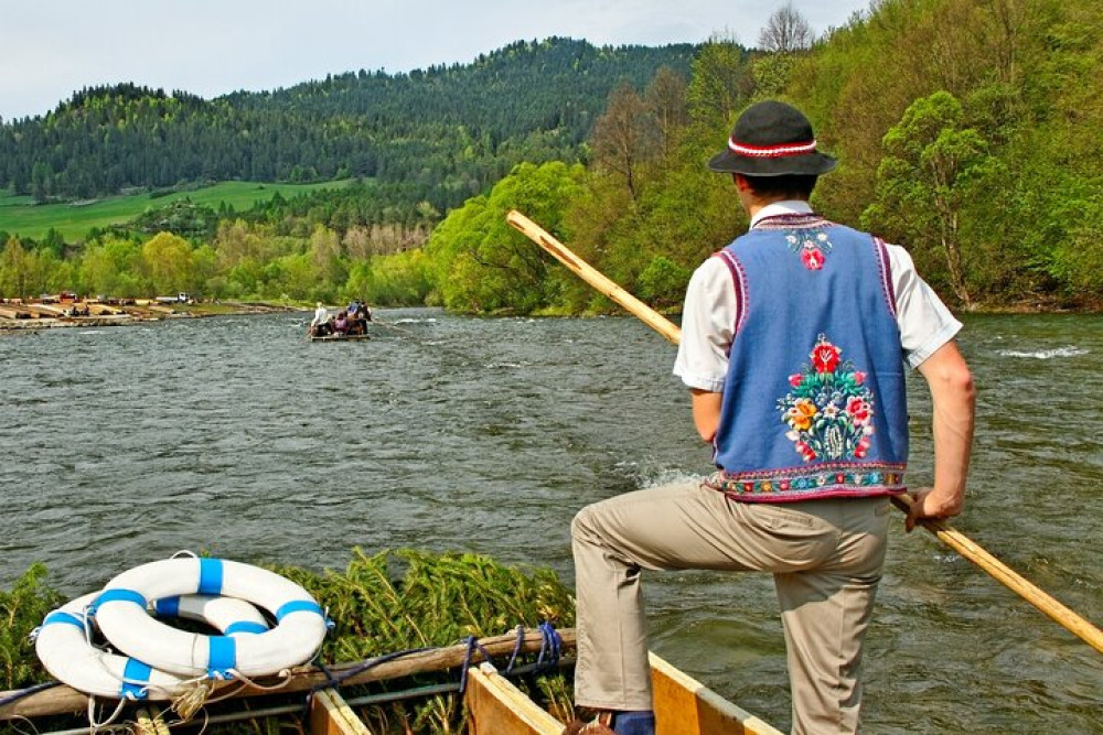 From Krakow: Dunajec River Full-day River Rafting Private Tour